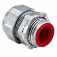 Topaz Lighting 3/4" EMT Compression Connector with Insulated Throat, Zinc Die-Cast