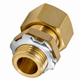 Topaz Lighting 1756 Brass Kenny Clamp, Grounding & Bonding Connector