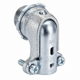 Topaz Lighting 101-103 Straight Squeeze-Type BX-Flex Connector, Zinc Die-Cast