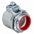 Topaz Lighting 630TBS Insulated Throat Top-Bite Saddle Type FMC/AC Connector, Zinc-Plated Steel