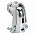 Topaz Lighting 104I Insulated Throat Squeeze-Type BX-Flex Connector, Malleable Iron