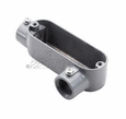 Topaz Lighting Aluminum EMT Set-Screw Conduit Body with Cover & Gasket