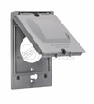 Topaz Lighting Single Gang Weatherproof Cover