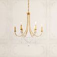 Schonbek SCH-RJ1006N Verdana 6 Light 24in x 29in Chandelier