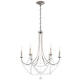 Schonbek SCH-RJ1006N Verdana 6 Light 24in x 29in Chandelier