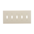 Cooper Wiring Devices Mid-Size Toggle Switch Wallplate, Polycarbonate