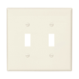 Cooper Wiring Devices Mid-Size Toggle Switch Wallplate, Polycarbonate