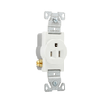 Cooper Wiring Devices Single Three-Phase Power Receptacle, Brass