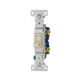 Cooper Wiring Devices Toggle Switch, 120V/15A, Polycarbonate