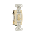 Cooper Wiring Devices Toggle Switch, 120V/15A, Polycarbonate