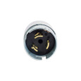 Cooper Wiring Devices Armored Locking Plug, 50A Non-NEMA