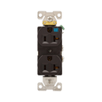 Cooper Wiring Devices Weather Resistant Duplex Receptacle, Nylon, 125V