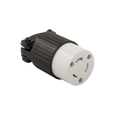 Cooper Wiring Devices Watertight Locking Receptacle, 20A 250V, Nylon