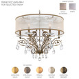 Schonbek SCH-FE7066N Filigrae 6 Light 24in x 22in Chandelier