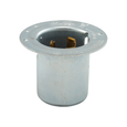 Cooper Wiring Devices 50A Three-Pole Locking Flanged Inlet, Nylon