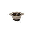 Cooper Wiring Devices Midget Locking Flanged Inlet, 15A Industrial