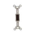 Cooper Wiring Devices Brown Toggle Wallplate Insert