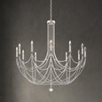 Schonbek SCH-RJ1012N Verdana 12 Light 43in x 42.5in Chandelier