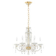 Schonbek SCH-2994 Sterling 6 Light 21in x 22.5in Chandelier