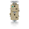 Leviton Heavy-Duty Tamper-Resistant Straight Blade Receptacle, 20-Amp 125-Volt, NEMA 5-20R, White