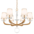 Schonbek SCH-MA1006N Emilea 6 Light 30.5in x 22.5in Chandelier