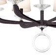 Schonbek SCH-MA1006N Emilea 6 Light 30.5in x 22.5in Chandelier