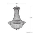 Schonbek SCH-5875 Trilliane 76 Light 48in x 56in Chandelier