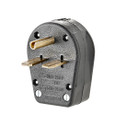 Leviton Commercial Grade Straight Blade Plug, 3-Wire 2-Pole, 250V AC, 30/50-Amp