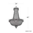Schonbek Signature 2628 Camelot 31-Light 28in x 40in Pendant