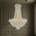 Schonbek Signature 2628 Camelot 31-Light 28in x 40in Pendant