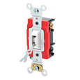 Leviton Industrial Grade Locking Toggle Switch, 3-Way 20A, 120/277V AC