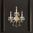 Schonbek SCH-1703 Century 3 Light Wall Sconce