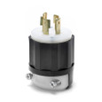 Leviton 2431 Industrial Grade Locking Plug, 4-Wire 3-Pole, 480V 3-Phase 20A