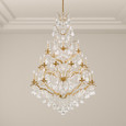 Schonbek SCH-5782 Bordeaux 25 Light 40in x 64.5in Four-Tier Chandelier