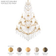 Schonbek SCH-5782 Bordeaux 25 Light 40in x 64.5in Four-Tier Chandelier