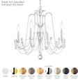 Schonbek SCH-AR1004N Esmery 4 Light 21in x 21.5in Chandelier