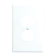 Leviton Thermoset Device Mount Oversized 1-Gang Duplex Receptacle Wallplate