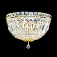 Schonbek SCH-6600 Petit Crystal Deluxe 3 Light 10in x 7.5in Wall Sconce