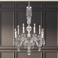 Schonbek SCH-HA5808N Hamilton Nouveau 8 Light 30in x 44in Chandelier