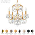 Schonbek SCH-1704 Century 5 Light 17in x 17in Chandelier