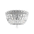 Schonbek SCH-5890 Petit Crystal Deluxe 3 Light 8in x 6in Flush Mount