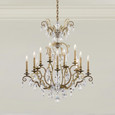 Schonbek SCH-RN3872N Renaissance Nouveau 12 Light 32in x 38in Chandelier