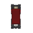 Leviton Renu 3-Way Switch, 15A-120/277VAC, Self-Grounding, Color-Changeable Face