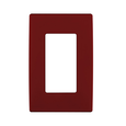 Leviton Renu 1-Gang Screwless Snap-On Wallplate, cULus Listed Engineering Grade Polymer