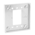 Leviton 4-in-1 Modular Adapter Plate, Black
