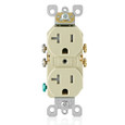 Leviton Tamper-Resistant Straight Blade Duplex Receptacle, 15-Amp 125-Volt
