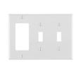 Leviton Thermoset Device Mount 2-Gang Decora/GFCI Wallplate, Brown