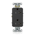 Leviton Commercial Grade Narrow Body Tamper-Resistant Duplex Receptacle, 20-Amp 125-Volt NEMA 5-20R