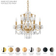 Schonbek SCH-1705 Century 6 Light 21in x 20in Chandelier