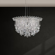 Schonbek SCH-TR4812N Trilliane Strands 8 Light 45in x 28in Pendant